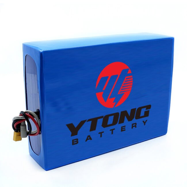 YTONG Battery Custom 24v 36V 48V 52V 60V 72V 7.8Ah to 60Ah Lithium Electric Scooter Battery Pack  250W to 2000W Motor With Charger