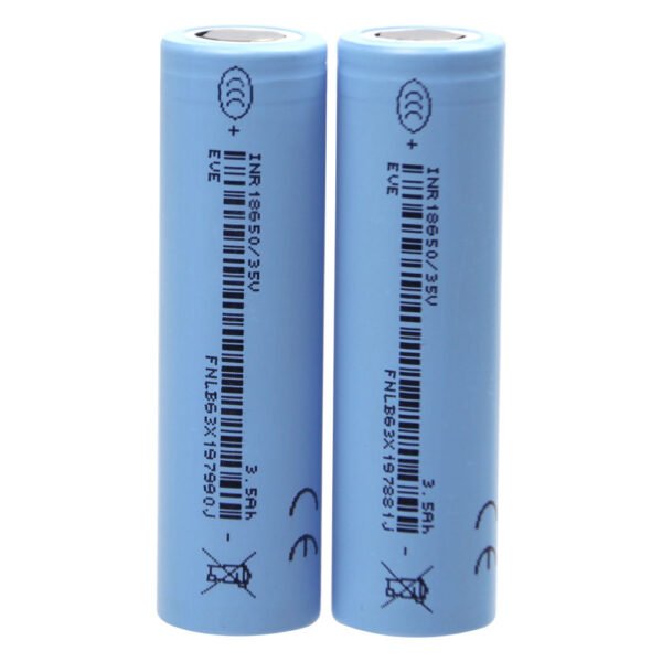 EVE Grade a 18650 35V Battery Cell 3500mAh 3.7V for E-bike 24v 36v 48v Lithium Battery 18650 Cell for Electric Bike