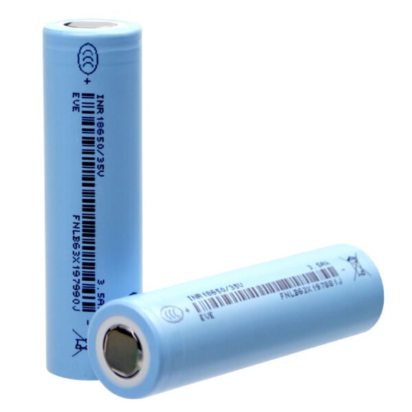 EVE Grade a 18650 35V Battery Cell 3500mAh 3.7V for E-bike 24v 36v 48v Lithium Battery 18650 Cell for Electric Bike