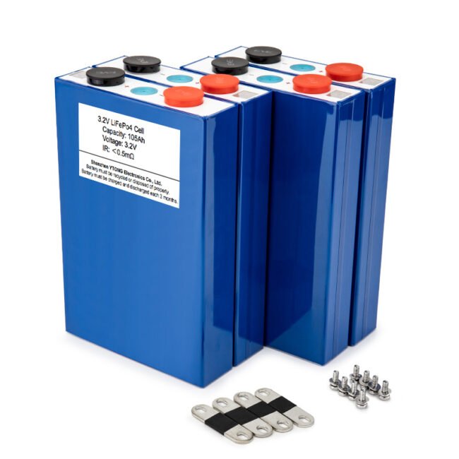 EVE CALB Grade A LiFePO4 Cell 3.2V 105Ah 280Ah 314Ah Home Solar Rechargeable Batteries Lifepo4 3.2v Battery