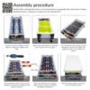 48V Smart BMS Prismatic Battery 15KW 300Ah LiFePO4 Pack Battery for Home Eneygy Battery