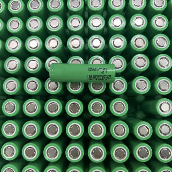 Genuine Rechargeable 3.6V INR21700 50S 5000mAh Max 45A Continuous Discharge Battery for Electric Bikes
