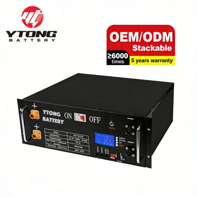 Home Energy Storage Solar Battery 24V 25.6V 280AH 300AH Lithium Ion Battery Lifepo4 IP65 Protection CAN Communication for 5KW 10KW 15KW