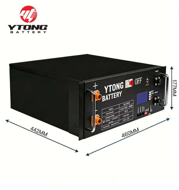 48V 100Ah 24V 200Ah LiFePO4 Single Phase Residential Home Solar Energy Storage System With EVE 3.2V 100Ah LFP Cell