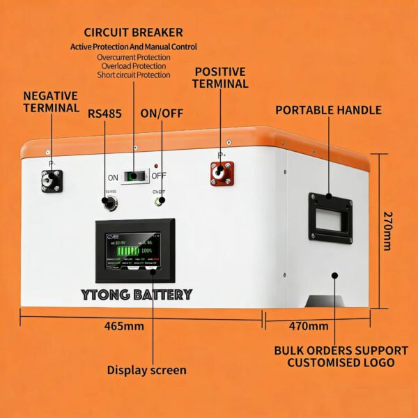 24V 15kWh Solar Storage
