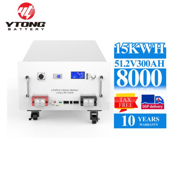 2026 New Portable 48V 51.2V 280Ah 300Ah Hybrid Storage Systems 280Ah LiFePO4 Battery Off Grid System With DIY CCS Box
