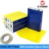 Battery Insulation Plate Yellow FR4 Epoxy Sheet 3240 Fiberglass Plate 35kV Rated High Voltage Application High Tensile Strength 340MPa