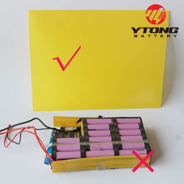 Battery Insulation Plate Yellow FR4 Epoxy Sheet 3240 Fiberglass Plate 35kV Rated High Voltage Application High Tensile Strength 340MPa