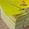 Battery Insulation Plate Yellow FR4 Epoxy Sheet 3240 Fiberglass Plate 35kV Rated High Voltage Application High Tensile Strength 340MPa