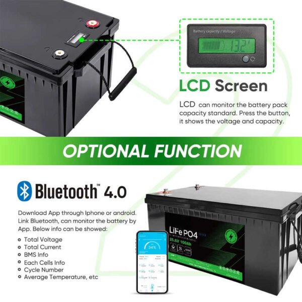 12V 100Ah YTONG OEM LiFePO4 Rechargeable Li-Ion Storage Prismatic Lithium Ion Battery LiFePO4 Battery