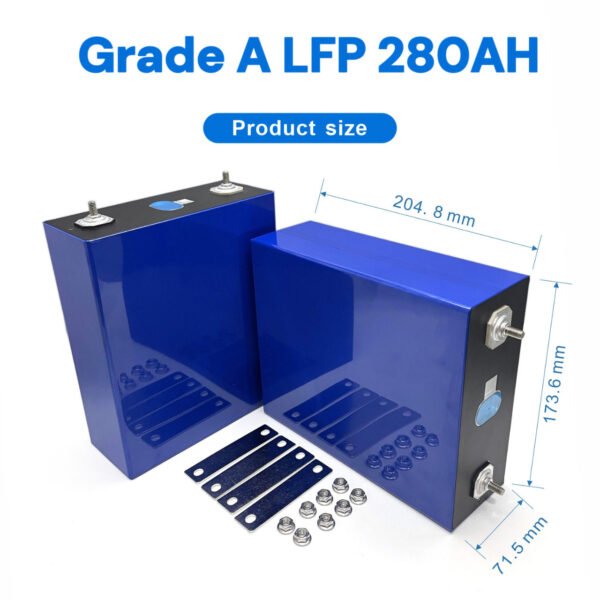 EVE 100% Capacity 3.2v 100ah 200ah 280ah LFP 280K AKKU Lifepo4 Energy Storage Lithium Ion Battery for Solar Panel