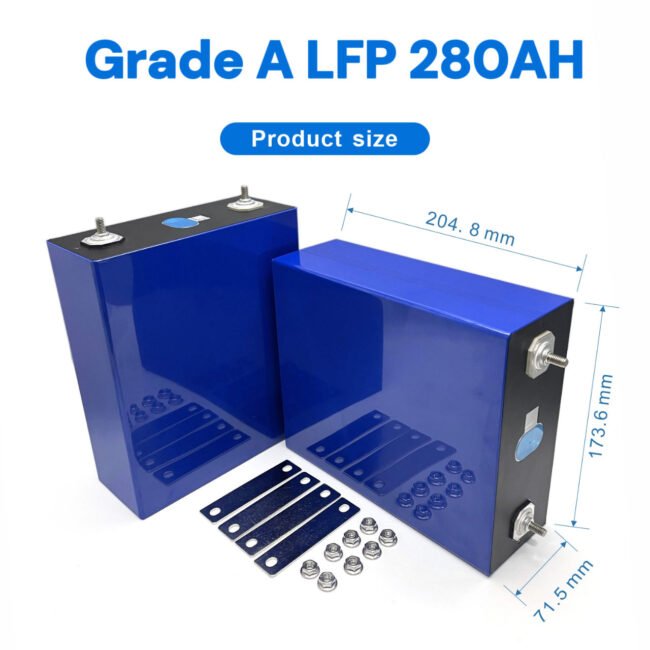 EU Stock 3.2V Lifepo4 CALB CATL 280Ah Lifepo4 Battery 320Ah Lf280k Grade a 280Ah  Lithium Ion Batteries for Energy Storage System