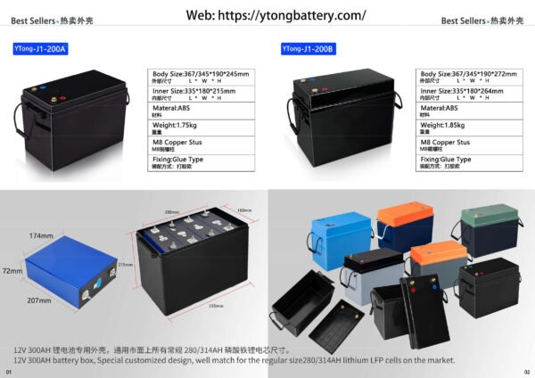 DIY Battery Box 24V 48V 60V 202Ah Tricycle Tuk Lifepo4 Lithium Ion Battery Replacement Lead Acid Tricycle Battery With Charger and Display