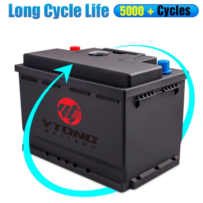High Quality 12v Lithium Ion Battery Pack 12v 40ah 60ah 80ah 100ah Lifepo4 Trolling Motor Battery for Yacht Boat Motocycle Electric Cars