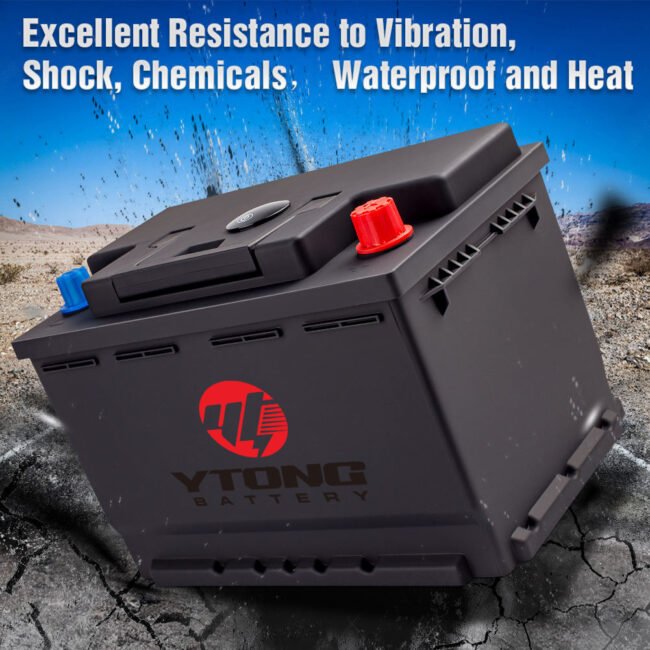 YTONG 12V Lithium Ion Batteries LiFePO4 Power Starting Battery for Automotive Replacement Lead-acid Battery