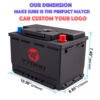 DIY Battery Box 24V 48V 60V 202Ah Tricycle Tuk Lifepo4 Lithium Ion Battery Replacement Lead Acid Tricycle Battery With Charger and Display