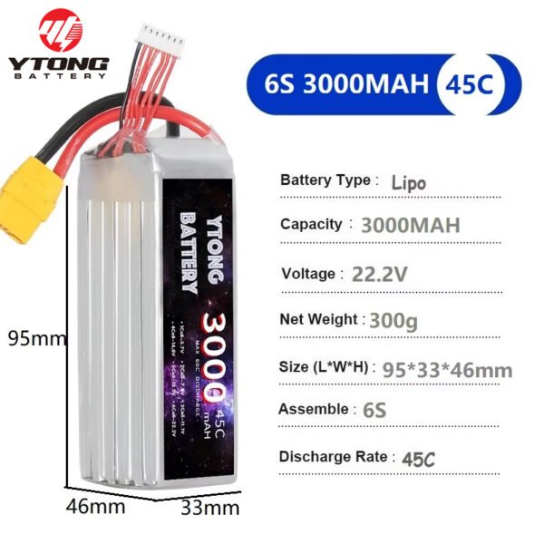 High Capacity Drone Battery