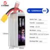 RC Boat Airplane Battery 6S 22.2v Lipo Battery 6000mAh 8000Mah 30C 50C 80C Power Li-polymer Battery Pack for Rc Drone