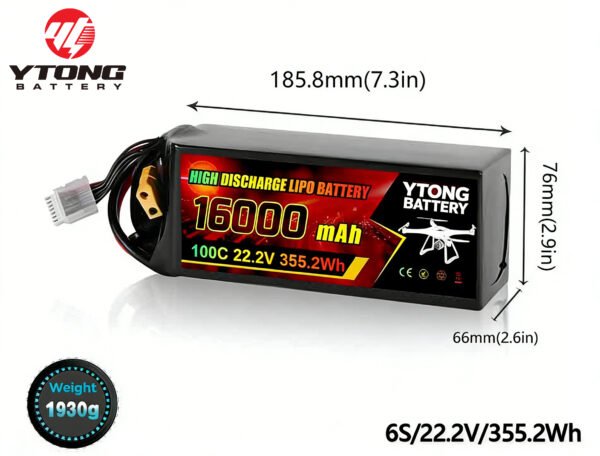 High Capacity Drone Battery