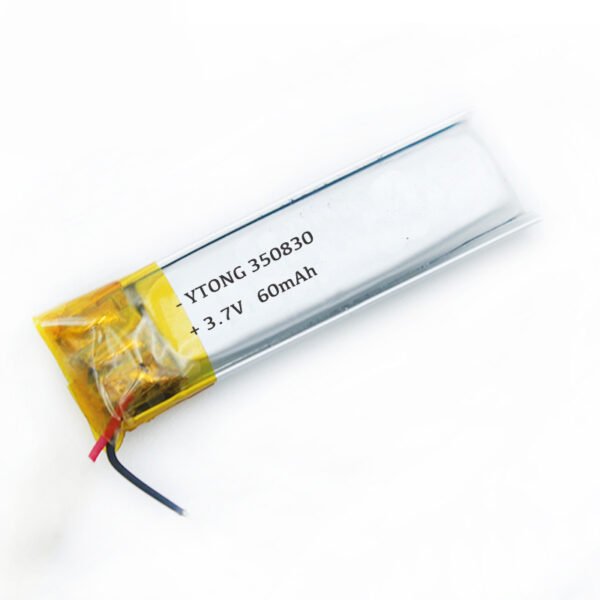 Small Lithium Ion Battery with Wires