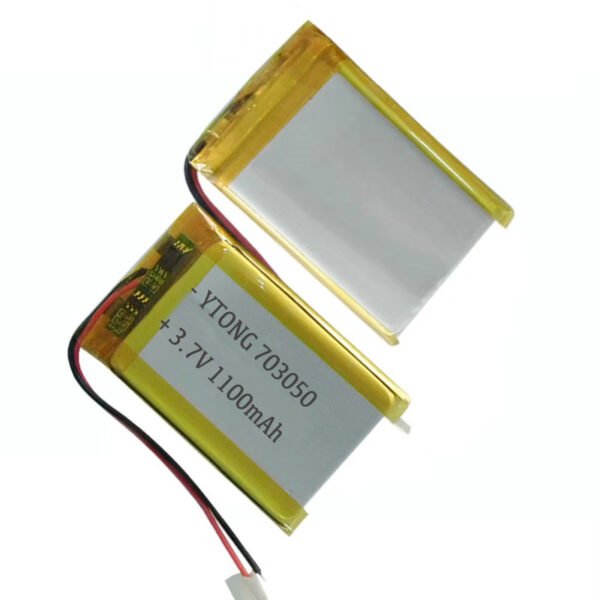High Quality 1100mAh 3.7V Lithium Polymer Battery 103450 800 Times Cycle Life 1 Year Warranty for Bluetooth Devices