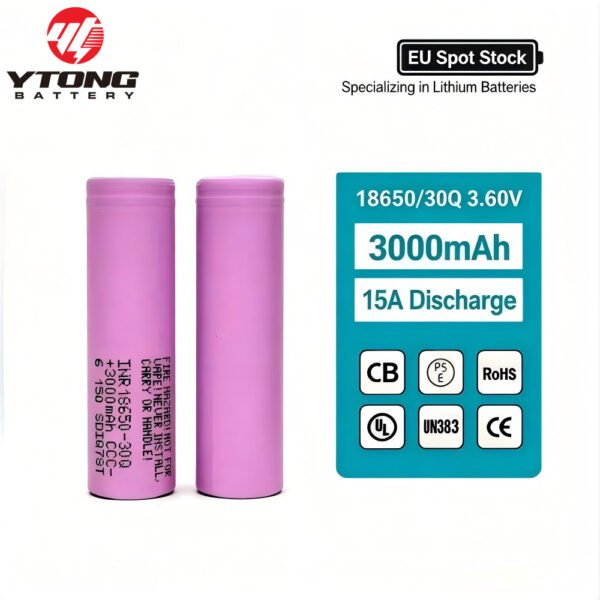 Wholesale Price Rechargeable Li Ion Battery 18650 3.7v 2200mAh 2500mAh 3000mAh 3500mAh Cylinder Battery Cell with PCB and Connector