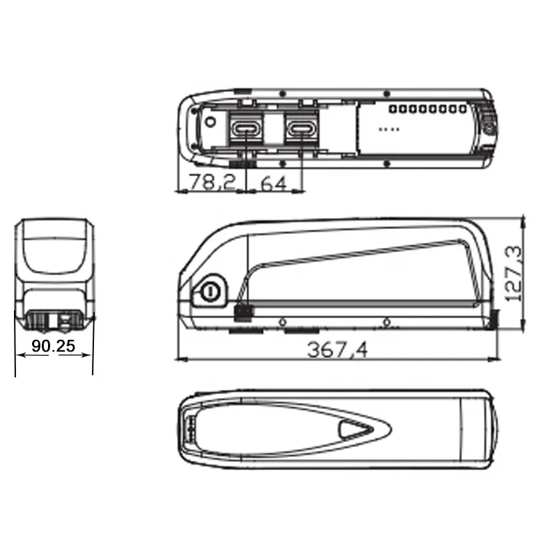 48V 21Ah Electric Bike Pack