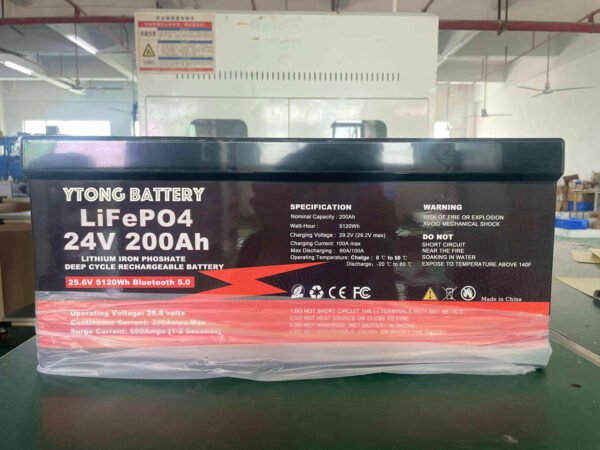 12V 100Ah Rv Solar Battery 100Ah Lithium Iron Phosphate Battery Pack Boat Rv Camper Car