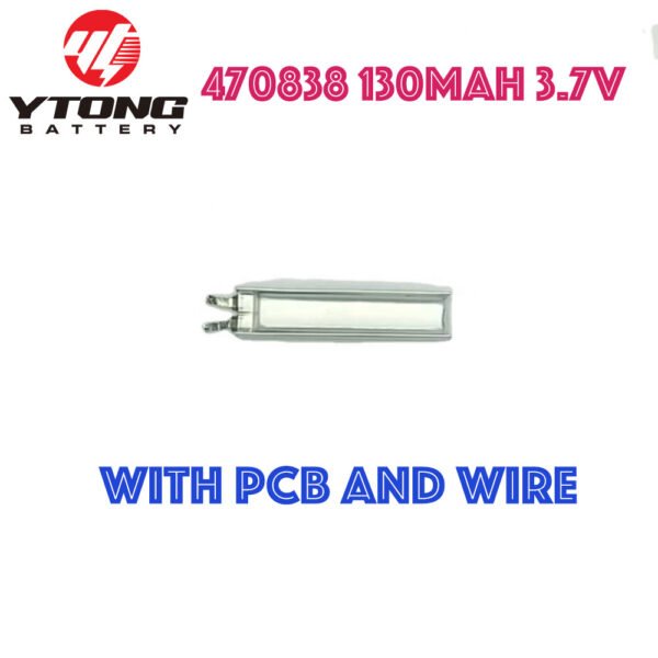 Li-Ion Battery Manufacturer 551050 402030 3.7 V 200Mah 470838  130mAh 5C Lithium Polymer Battery for Bluetooth Device