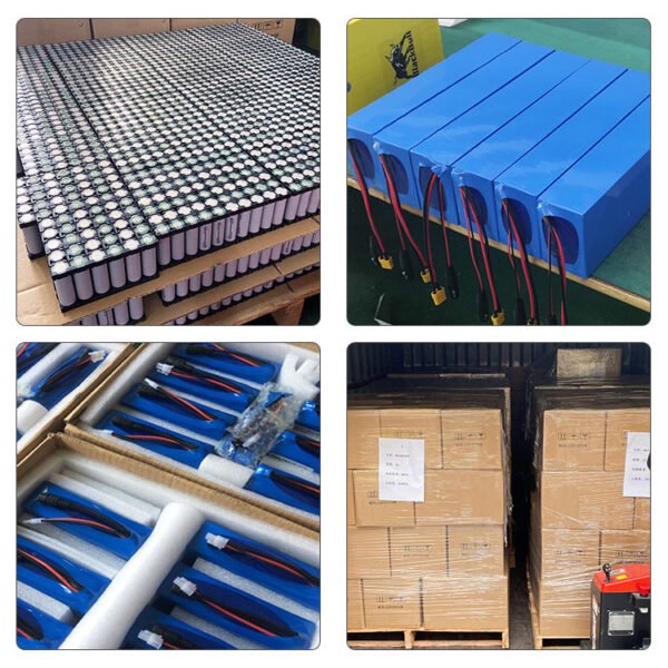 Factory Wholesale Electric Scooter Battery 24V 36V 48V 52V 60V 72V 10Ah 13Ah 15Ah 20Ah 30Ah 40Ah 18650Lithium Battery Pack