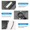 Customizable Electric Bike Batteries 48V 35Ah 50AMP Lithium Triangle Battery Pack With Charger and BMS