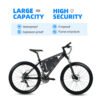 Customizable Electric Bike Batteries 48V 35Ah 50AMP Lithium Triangle Battery Pack With Charger and BMS