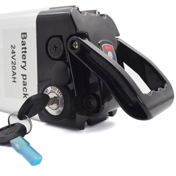 银鱼电池 2 Factory Direct sell 24/36/48V Silverfish Discharge Electric Bicycle Battery Pack Cylindrical Lithium Ion Anti-Theft Cross-Border Access