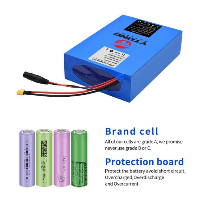 Long Range Ebike Battery 52V 60V