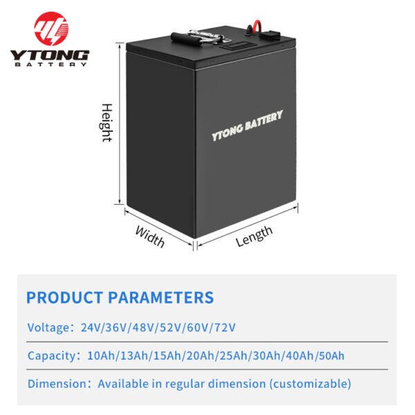 5000W Electric Motorcycle Battery