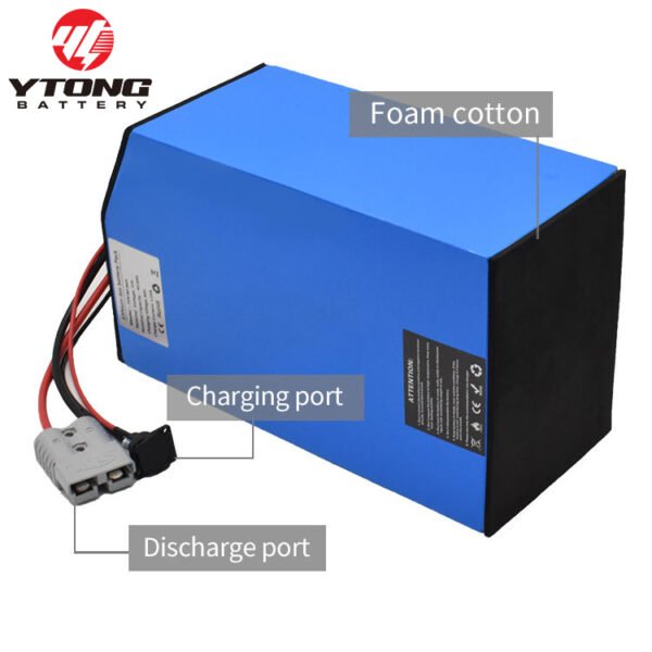 锂电池7230 4 Factory Supply PVC Encased Lithium Battery for E-Bike/E-Scooter/E-Motorcycle with BMS Protection Lightweight Waterproof
