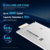 3.65V 50Ah Lithium Polymer Battery