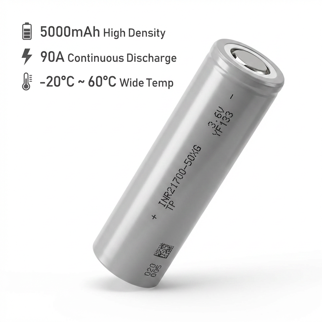 Tenpower 21700 50XG battery