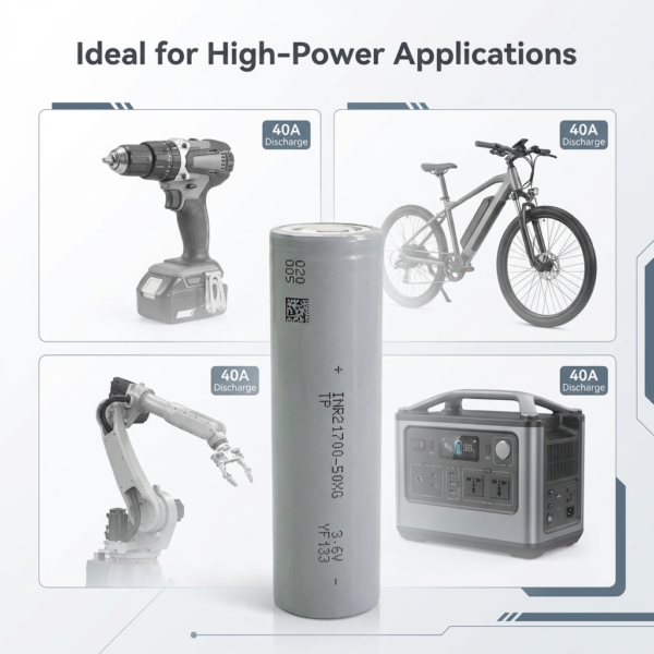 Tenpower 21700 40XG/50XG battery