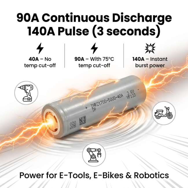 Tenpower 50XG 5000mah battery